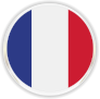 flaggen Icon von Frankreich